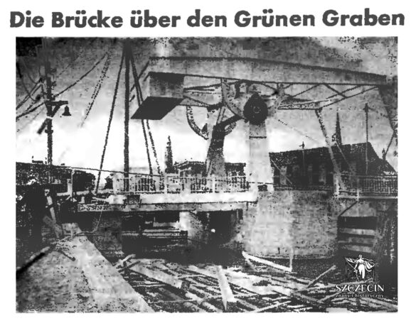 Most nad Kanałem Zielonym (Grünen Graben)