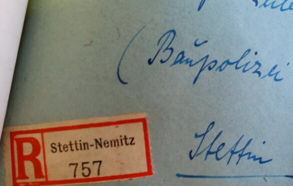 Znaczek z poczty Niemierzyńskiej z 1936 roku