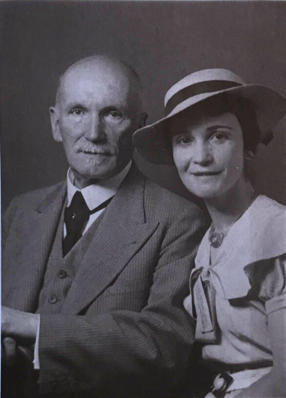Ernst Neisser z córką.