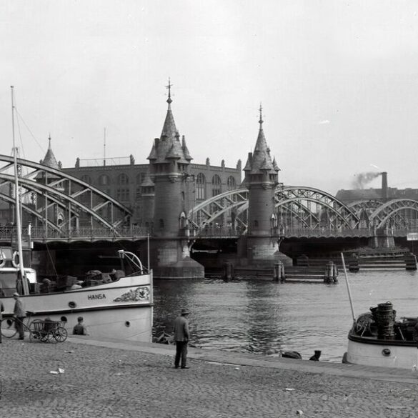 Jeden z pięciu najważniejszych mostów dawnego Szczecina