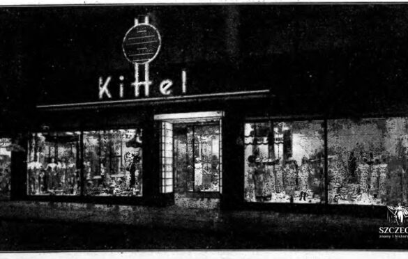 Prasowa reklama frontu sklepu Kittel