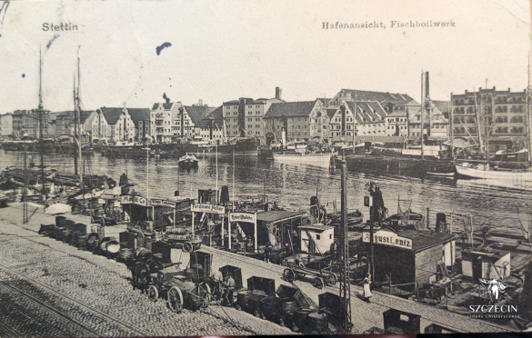 Fischbollwerk w dawnej pocztówce, z kolekcji autora