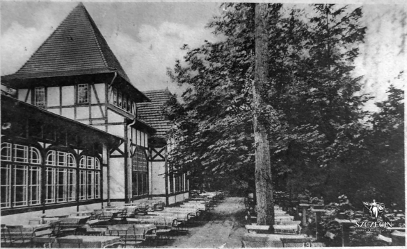 Leśniczówka Eckerberg, dawny Forsthaus Eckerberg, z kolekcji autora