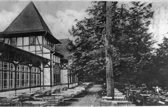 Leśniczówka Eckerberg, dawny Forsthaus Eckerberg, z kolekcji autora
