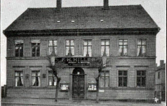 Front kamienicy Poststraße 34 (dziś Dubois), nie istnieje