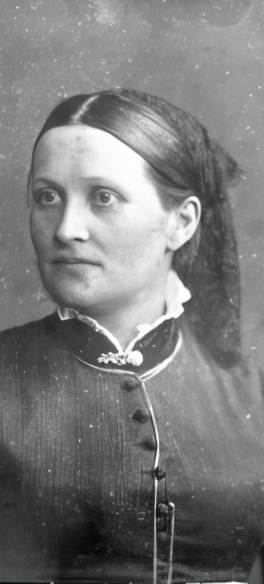 Bettie Dorothea Schmidt, pierwsza żona Wilhelma (Ancestry), po remasteringu autora