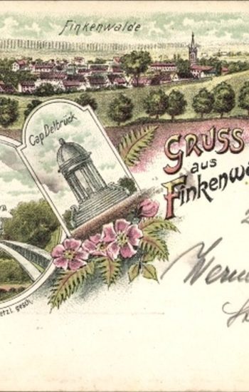 Cap Delbrück na pocztówce w portalu aukcyjnym, wysłana w 1899