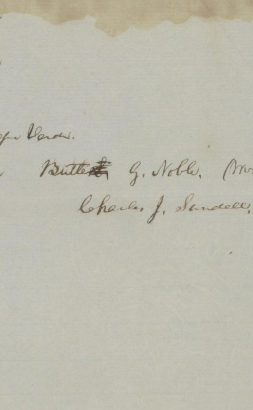 Dokumentacja amerykańska z czasów prezydenta Lincolna, o przyznaniu dotacji konsularnej