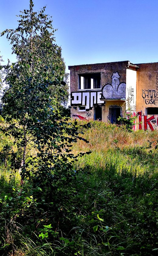 Dziś na miejscu ruin dawnego Neuwarp Altstadt stoją... inne ruiny