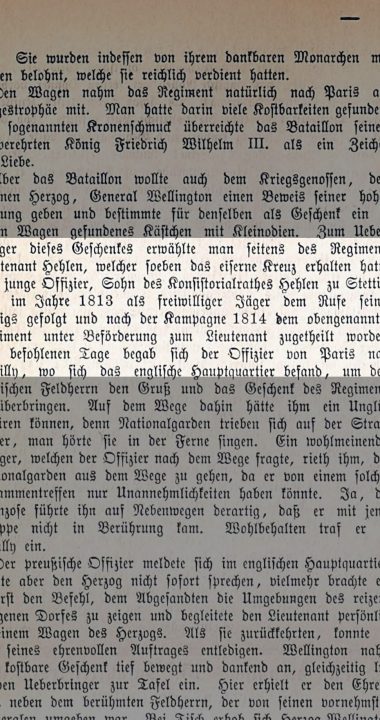 Syn radcy konsystorskiego Hehlen, który został później wojskowym - wzmianka z 1879 roku