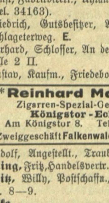Reinhard Mahler w księdze z 1941 roku