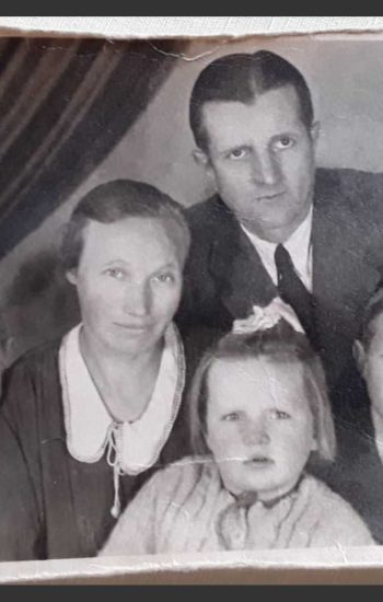 Rodzina pana Witthuhn, fotografia z bazy genealogicznej (1925)