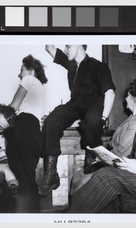 Rodzina Wüffel w 1946 roku w "ponownej" podróży do USA - Carl Junior po prawej