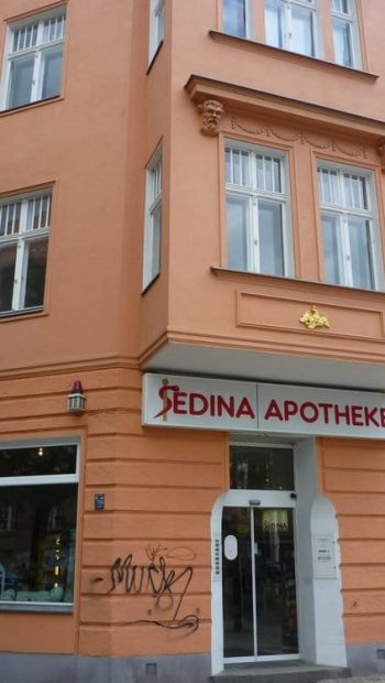 Dawna Sedina Apotheke w Berlinie, nie istnieje