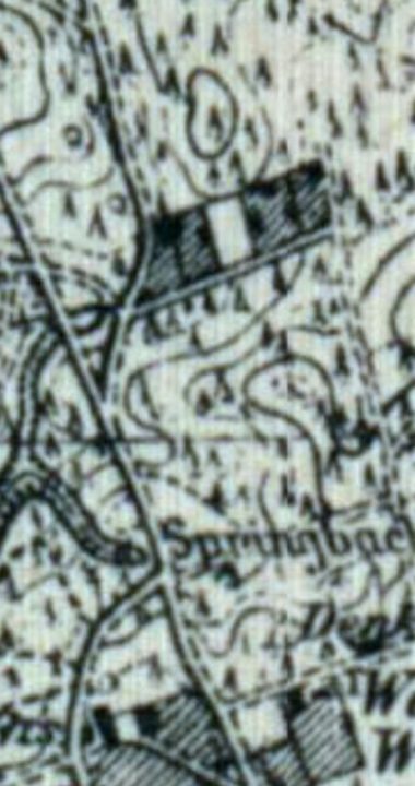 Lokalizacja Seidel's Ruh na mapie z lat trzydziestych