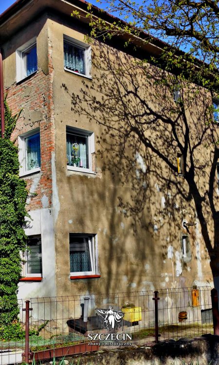 Tył budynku Sieradzka 19, dawna Mühlenstraße 19