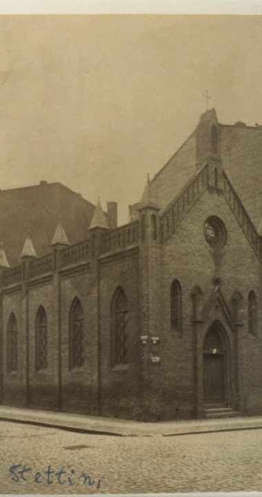 Stary budynek kościelny przy dawnej Bergstraße 6a, źródło: Kirchenarchiv der SELK - Oberursel