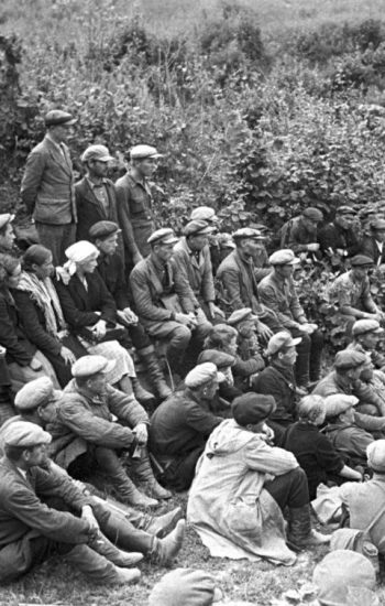 Szkolenie partyzantów pod Smoleńskiem w trakcie II Wojny Światowej