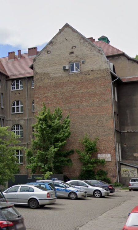 Kompleks Parkklinik, a późniejszego Handelhaus Drei Eichen od strony Jana Kazimierza