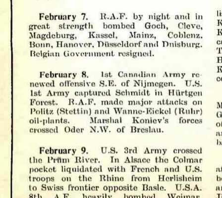 8 february 1945